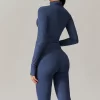 Women's Zip Up Workout Jackets with Pockets Slim Fit sports clothing manufacturers