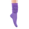 Slouch Socks Cotton Scrunch Knee High Long Socks