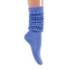 Slouch Socks Cotton Scrunch Knee High Long Socks