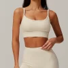 Square Neck Workout Yoga Bra Camisole Tops with Built in Bra