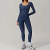One Piece Athletic Wear Women Workout Backless Jumpsuit