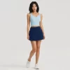 Women's Cool Feeling Tennis Athletic Skirts with Shorts