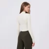 Track Athletic Full Zip Cropped Workout Jackets gym clothes manufacturers