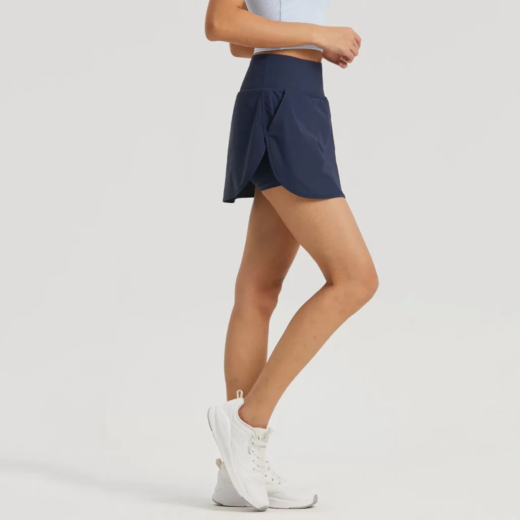 Women's Cool Feeling Tennis Athletic Skirts with Shorts
