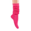 Slouch Socks Cotton Scrunch Knee High Long Socks