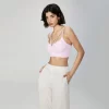 Women Yoga Outfit Double Straps Customized Sports Bra