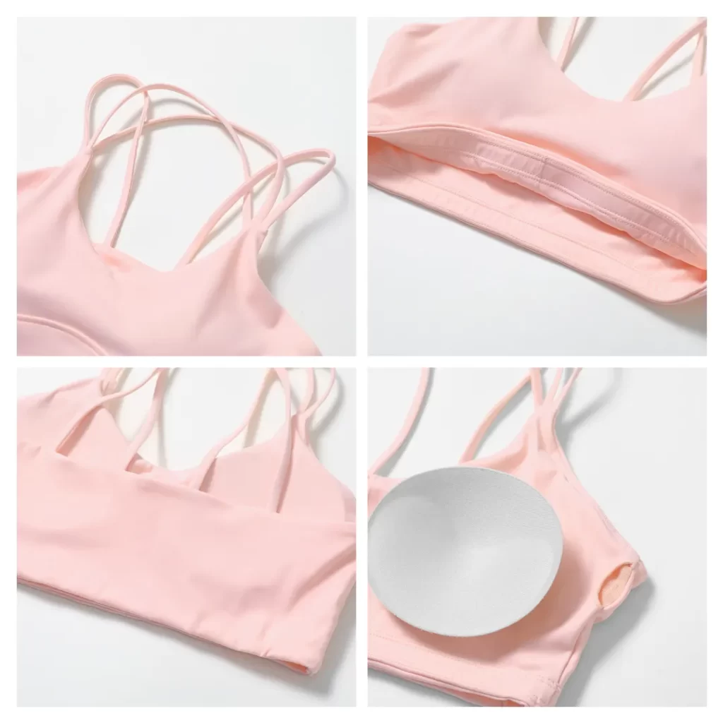 Customized Sports Bras Gym Apparel Manufacturer Bras In Bulk