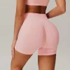 Seamless Gym Set Spark Apparel Wholesale Athletic Shorts seamless workout sets wholesale gym shorts