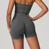 Seamless Gym Set Spark Apparel Wholesale Athletic Shorts seamless workout sets wholesale gym shorts
