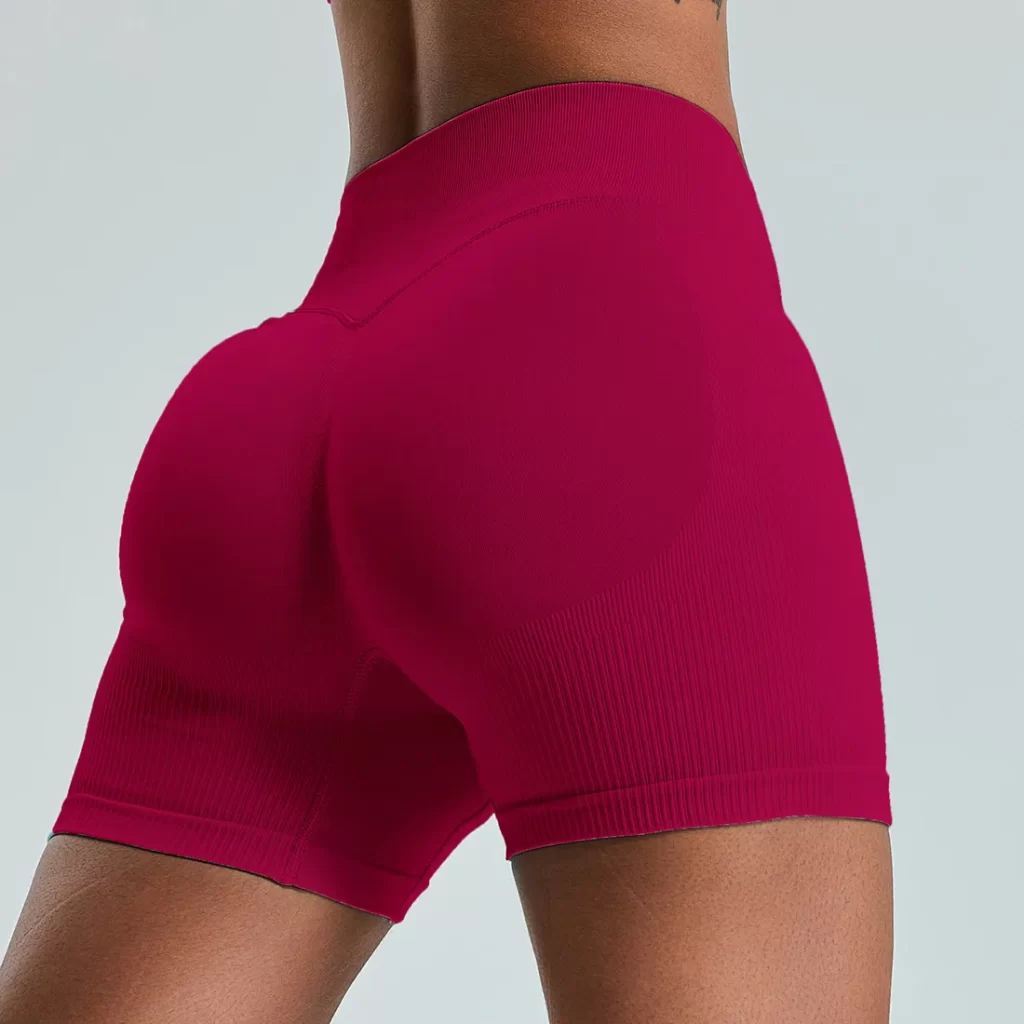 Seamless Gym Set Butt Lifting Tummy Control Workout Biker Shorts spark gym booty shorts customizable