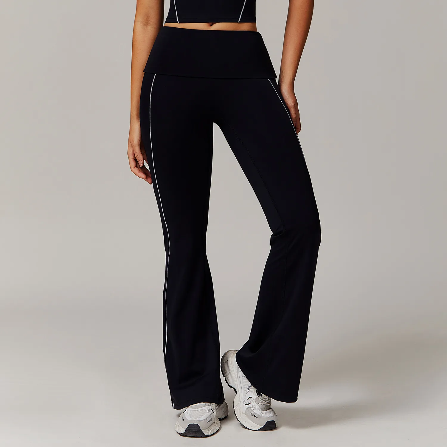 Wholesale Leggings Suppliers High Waist Flared Leggings