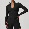Seamless Activewear Fitted Athletic Jacket Wholesale Jackets In Bulk fitness jackets create your own gym clothes
