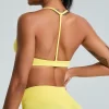 Women's Scoop Neck Spaghetti Strap Seamless Bra