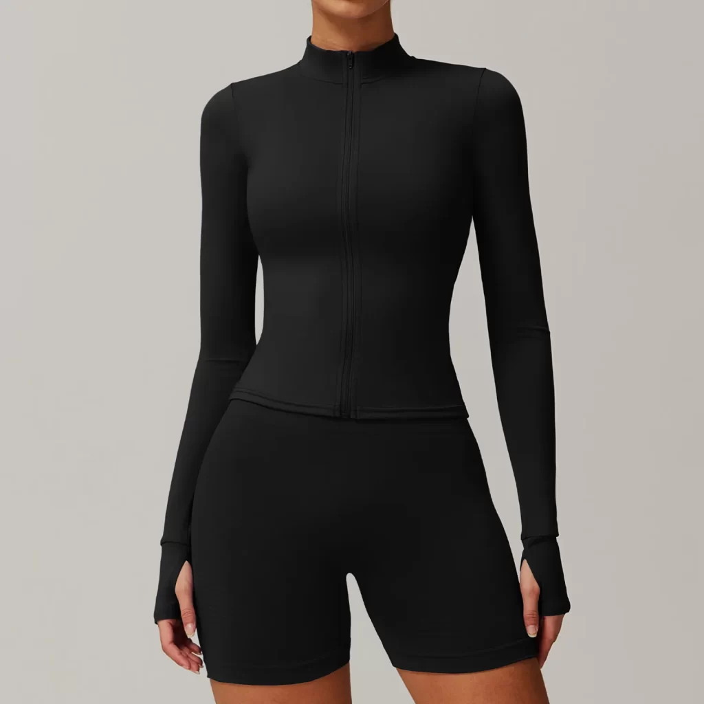 Bulk Exercise Jacket Women's Lightweight Athletic Jacket custom athletic jackets