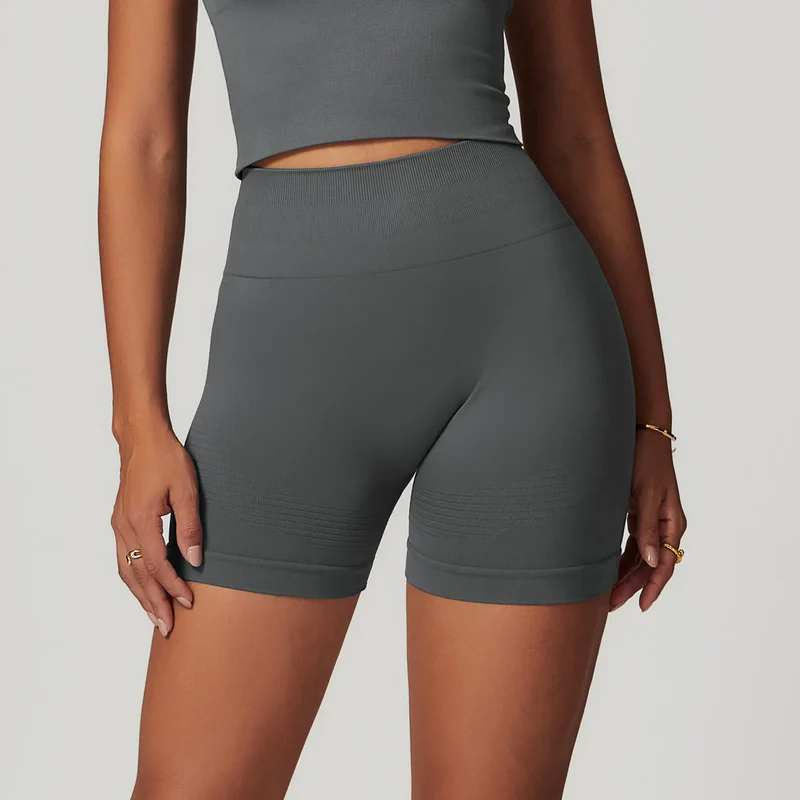 Seamless Gym Set Spark Apparel Wholesale Athletic Shorts