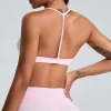Women's Scoop Neck Spaghetti Strap Seamless Bra
