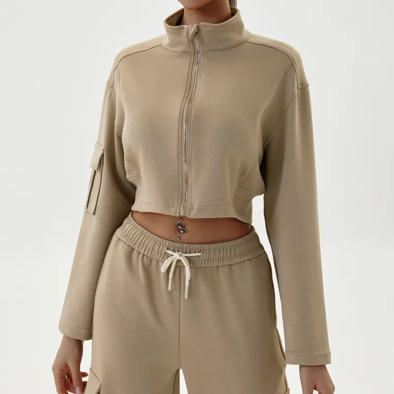 Exercise Jacket Women's Wholesale Workout Clothes