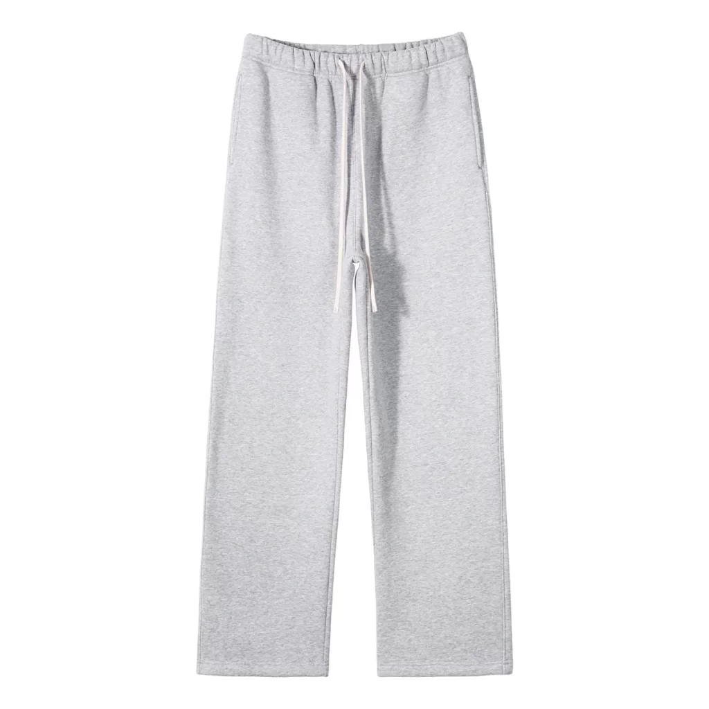 private label clothing manufacturers Straight Leg Sweatpants Female Fitness Apparel Track Pants Unisex Plush Lining Sweatpants