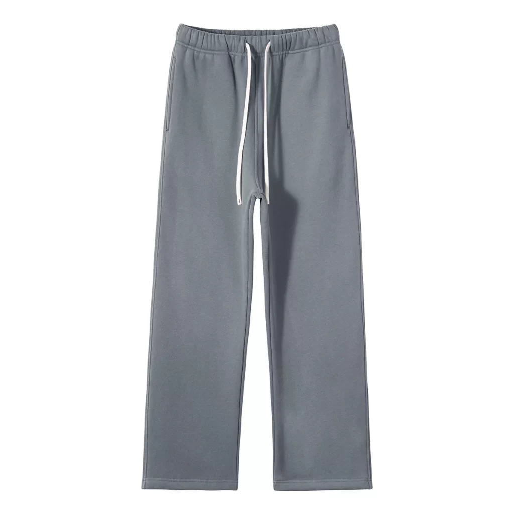 private label clothing manufacturers Straight Leg Sweatpants Female Fitness Apparel Track Pants Unisex Plush Lining Sweatpants