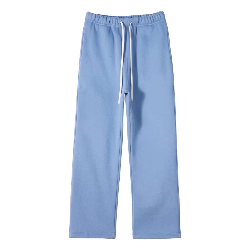 private label clothing manufacturers Straight Leg Sweatpants Female Fitness Apparel Track Pants Unisex Plush Lining Sweatpants