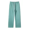 private label clothing manufacturers Straight Leg Sweatpants Female Fitness Apparel Track Pants Unisex Plush Lining Sweatpants