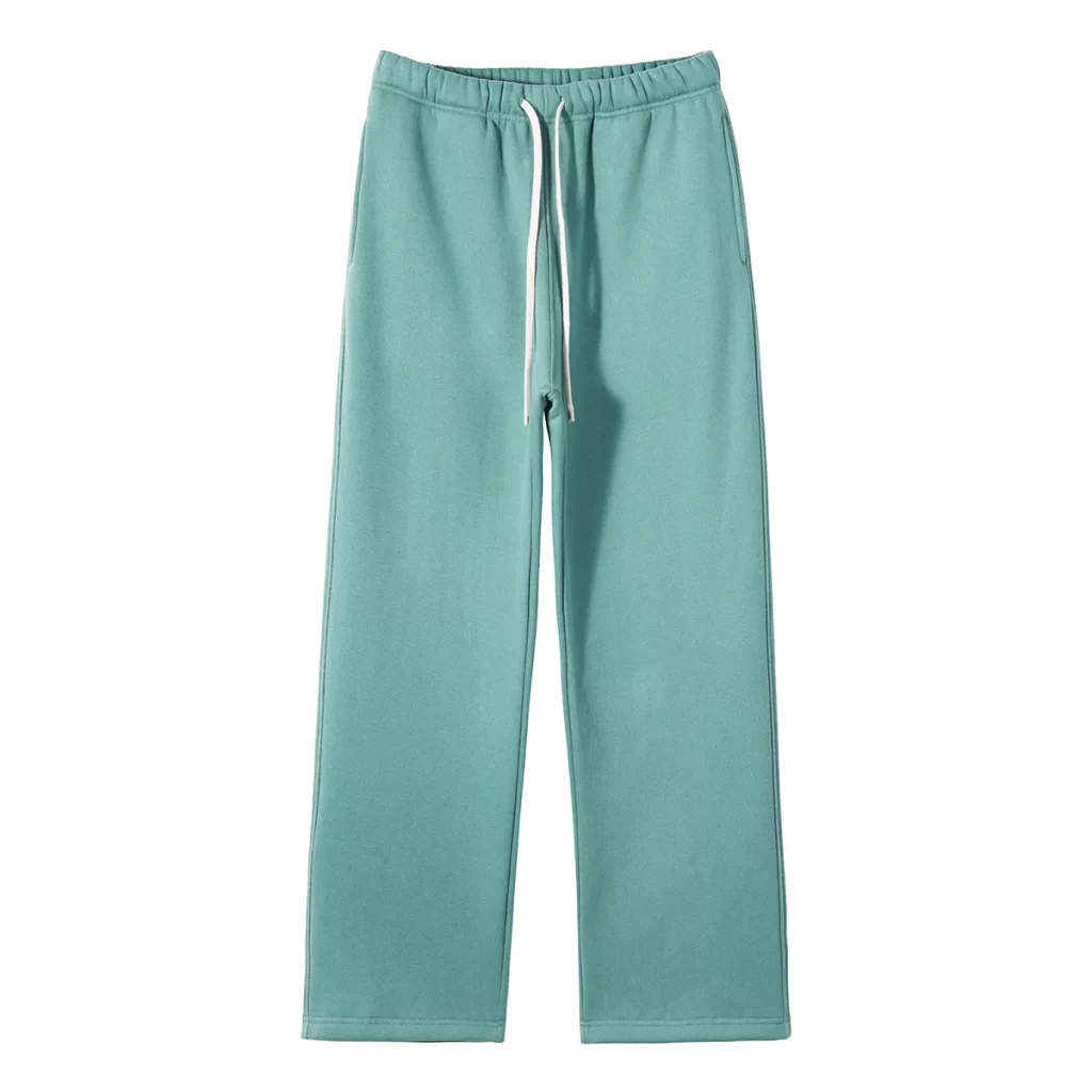 private label clothing manufacturers Straight Leg Sweatpants Female Fitness Apparel Track Pants Unisex Plush Lining Sweatpants