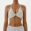 Wholesale Athletic Wear Custom Workout Cross Strap Bra