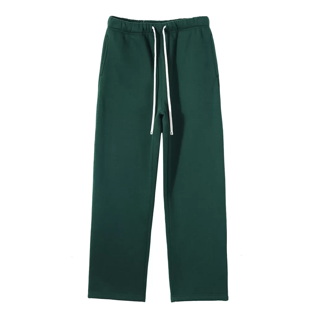 private label clothing manufacturers Straight Leg Sweatpants Female Fitness Apparel Track Pants Unisex Plush Lining Sweatpants