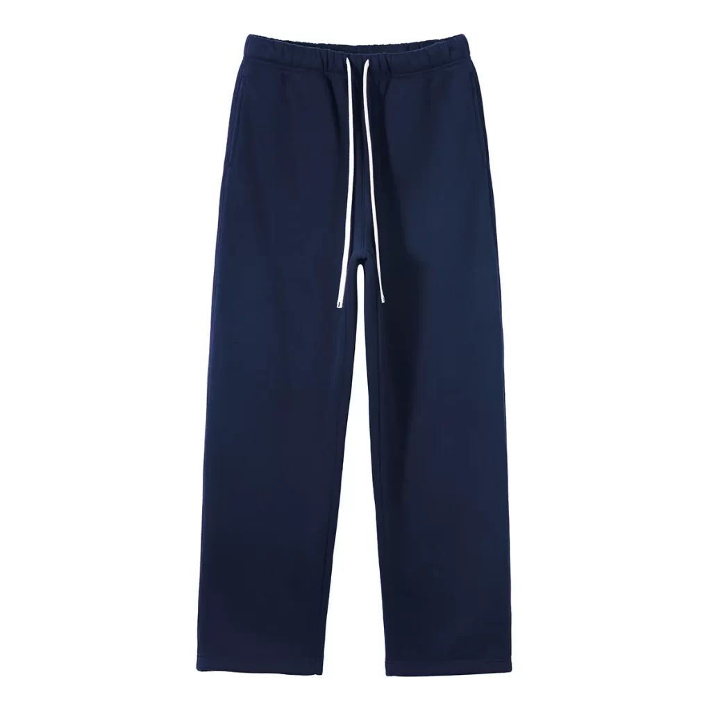 private label clothing manufacturers Straight Leg Sweatpants Female Fitness Apparel Track Pants Unisex Plush Lining Sweatpants
