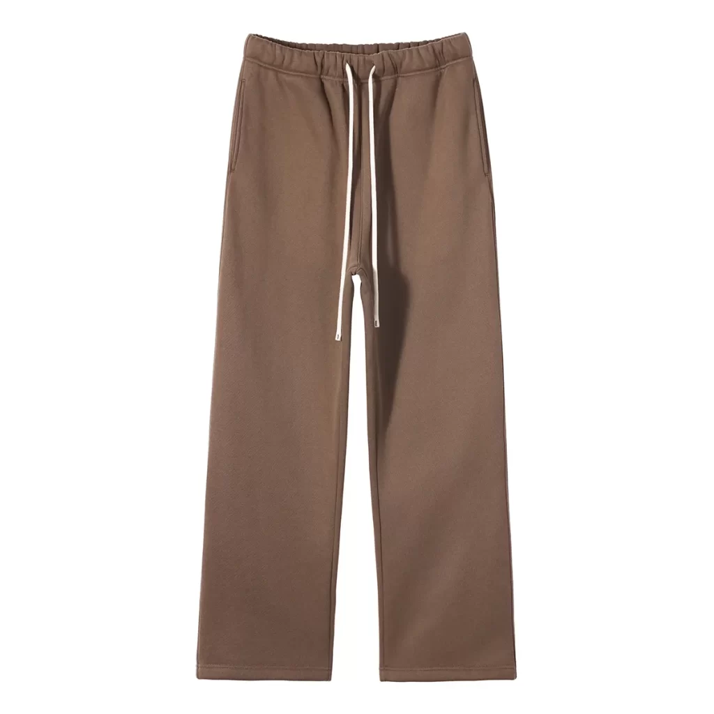 private label clothing manufacturers Straight Leg Sweatpants Female Fitness Apparel Track Pants Unisex Plush Lining Sweatpants