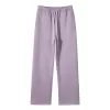 private label clothing manufacturers Straight Leg Sweatpants Female Fitness Apparel Track Pants Unisex Plush Lining Sweatpants