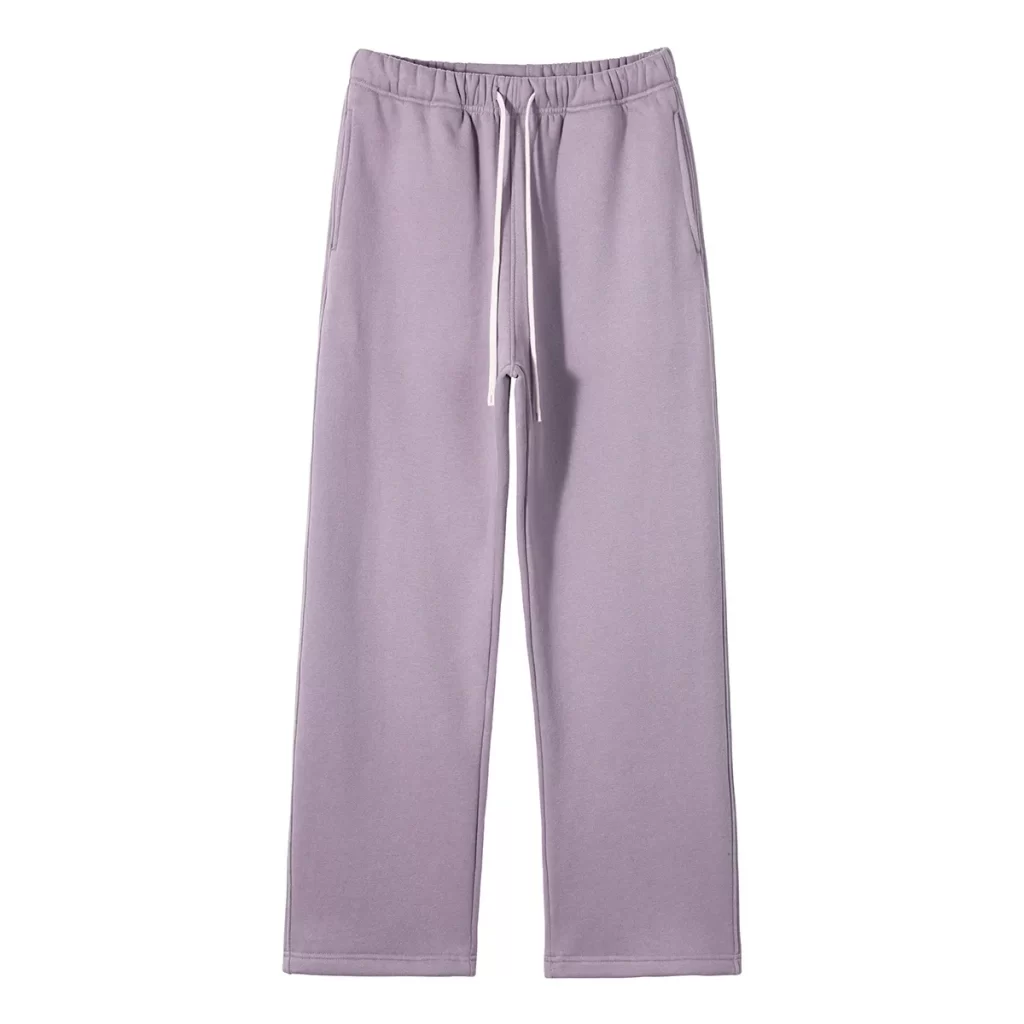private label clothing manufacturers Straight Leg Sweatpants Female Fitness Apparel Track Pants Unisex Plush Lining Sweatpants