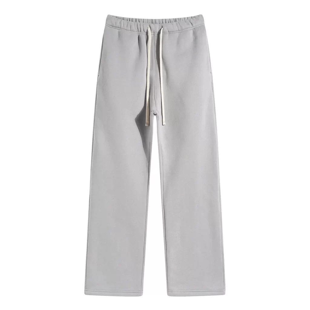 private label clothing manufacturers Straight Leg Sweatpants Female Fitness Apparel Track Pants Unisex Plush Lining Sweatpants