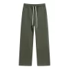 private label clothing manufacturers Straight Leg Sweatpants Female Fitness Apparel Track Pants