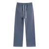 private label clothing manufacturers Straight Leg Sweatpants Female Fitness Apparel Track Pants