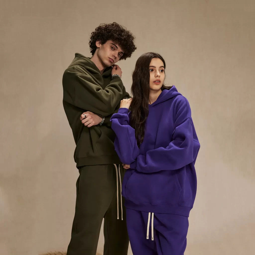 Fleece Oversized Sweatshirt Workout Pullover Unisex Plush Lining Sweatshirts Blank Hoodies Suppliers Plus Size Women Gym Clothes
