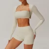 Women's Long Sleeve Open Front Bolero Shrug Cardigan