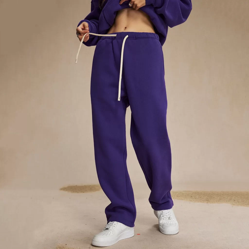Straight Leg Sweatpants Female Fitness Apparel Track Pants