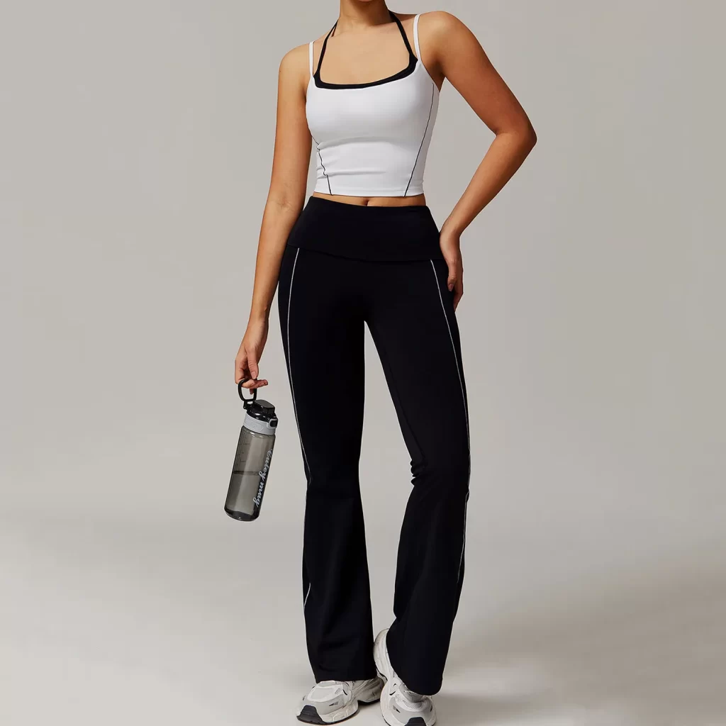 Wholesale Leggings Suppliers High Waist Flared Leggings