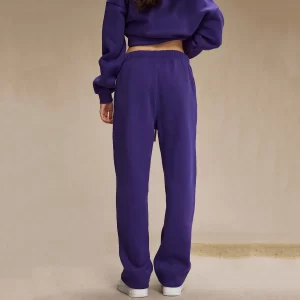 Straight Leg Sweatpants Female Fitness Apparel Track Pants