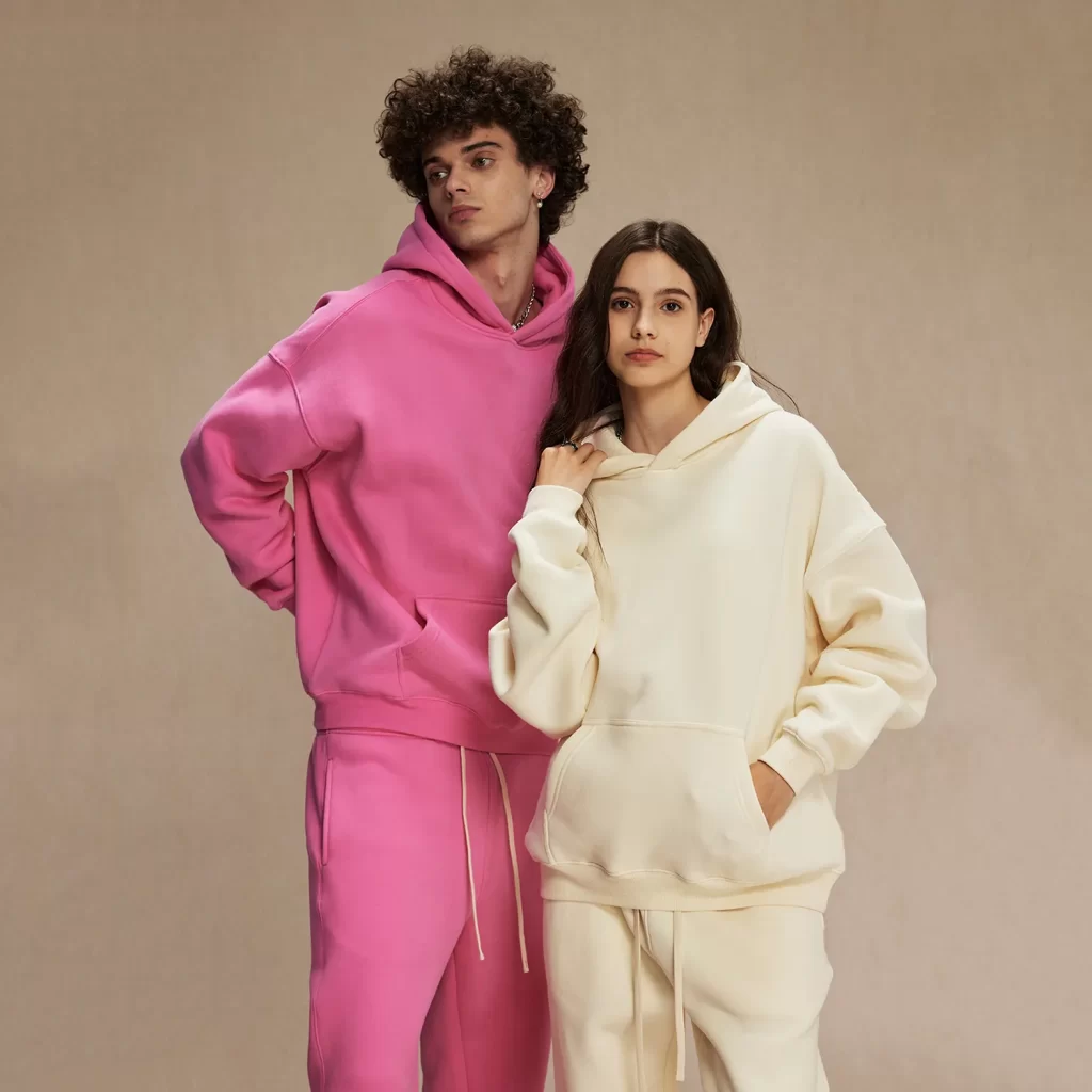 Fleece Oversized Sweatshirt Workout Pullover Unisex Plush Lining Sweatshirts Blank Hoodies Suppliers Plus Size Women Gym Clothes