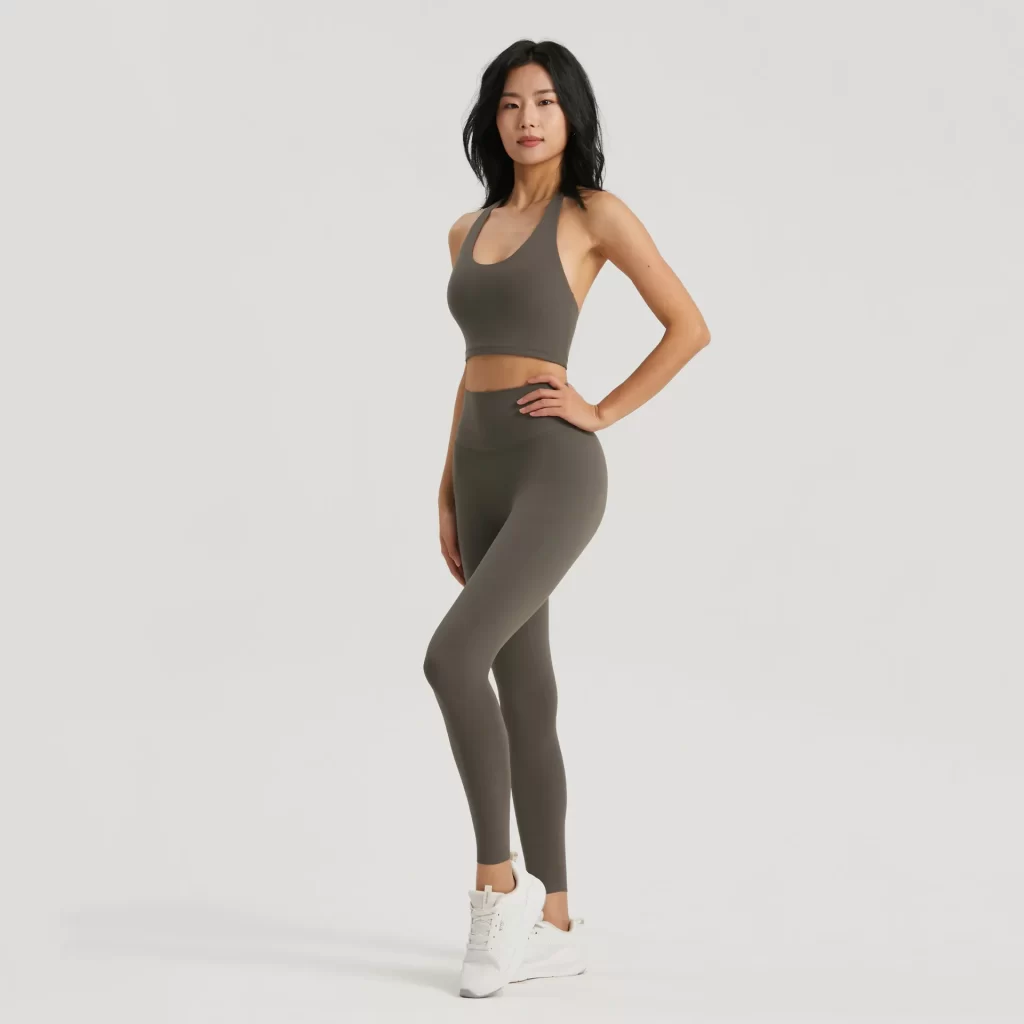 Wholesale Yoga Leggings Lycra Workout One Piece Pants