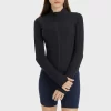 Wholesale Long Sleeve Yoga Top Workout Jacket With Thumb Holes