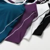 Women Color Block Cami Tank Top Slim Fit Halter Top halter workout tank spark clothing