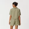 Women Casual Workout T Shirts Polo Short Sleeve Shirts