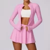 Women's Slim Fit Full Zip Workout Jackets Bulk Jackets Wholesale