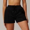 Gym Clothing Wholesale Women Sweat Shorts with Pockets