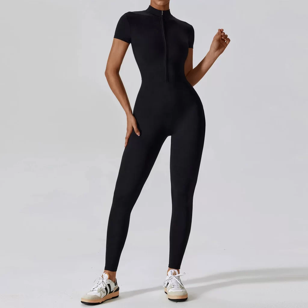 One Piece Exercise Bodysuit Wholesale Fitness Jumpsuit yoga one piece jumpsuit athletic jumpsuit women
