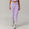 Wholesale V Shape High Waist Yoga Leggings Spark Workout Apparel tummy control pants clothing manufacturer private label