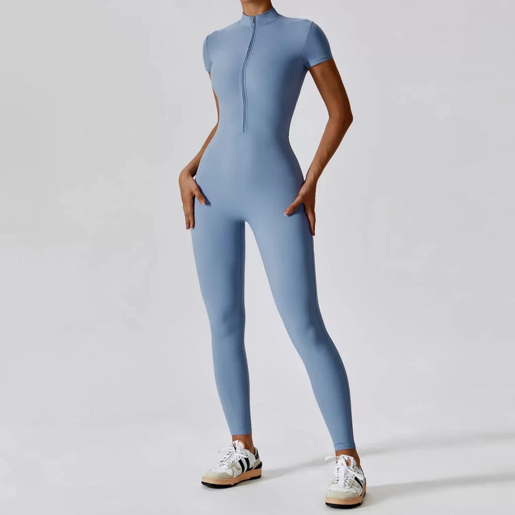 One Piece Exercise Bodysuit Wholesale Fitness Jumpsuit yoga one piece jumpsuit athletic jumpsuit women